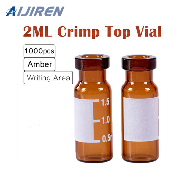 <h3>1.5mL Amber, ND11, Crimp Neck Vial, 11.6x32mm, USP type 1 </h3>
